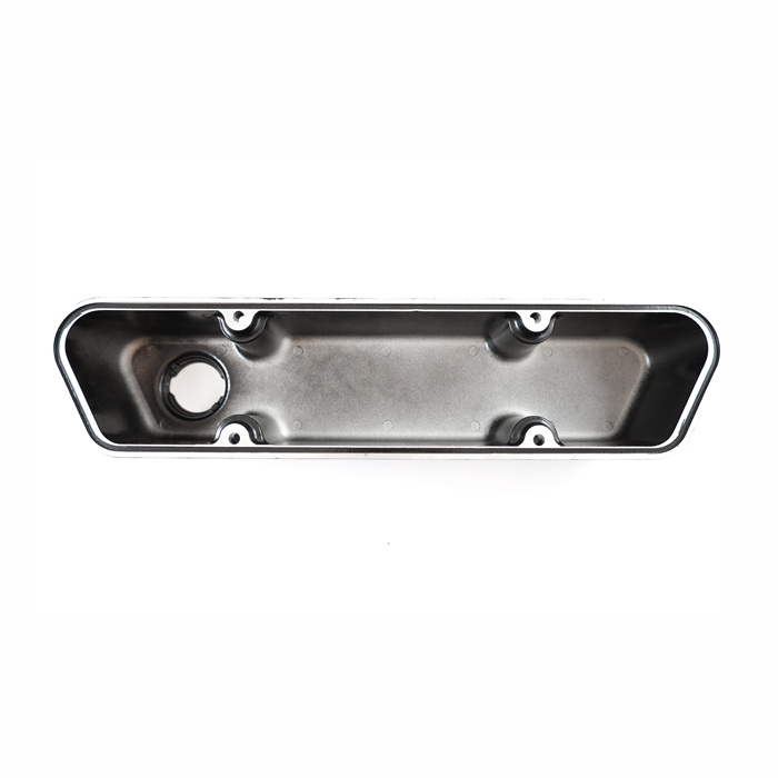 Ventilkåpa B18/B20 aluminium, svart Wrinkle lack