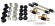 Bussningsats 1800 64-73 fram Polyuretan Bussningsats 1800 64-73 fram Polyuretan