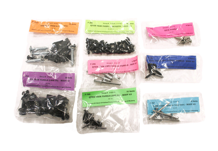 Monteringssats Inredning Mustang 65-66 FB std