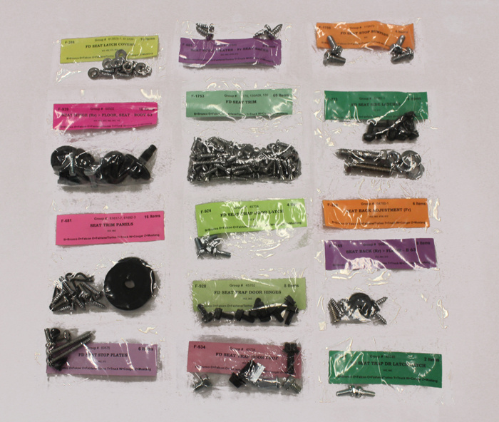 Monteringssats Inredning Mustang 65-66 FB std