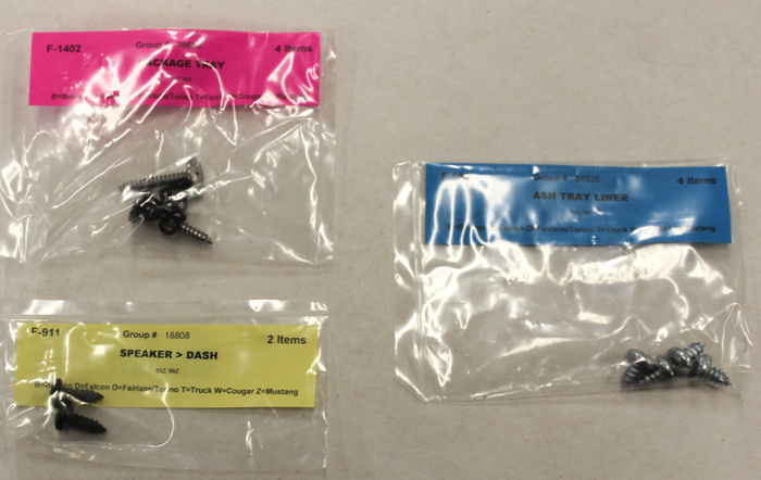 Monteringssats Inredning Mustang 65-66 CP std