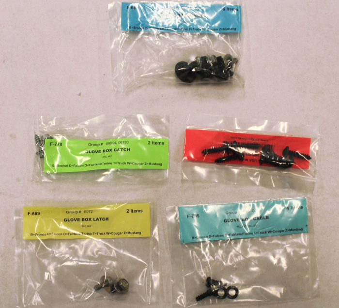 Monteringssats Inredning Mustang 65-66 CP std