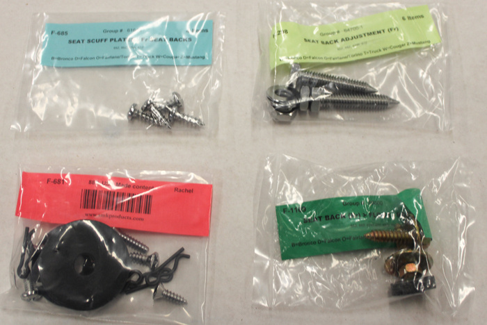 Monteringssats Inredning Mustang 65-66 CP std