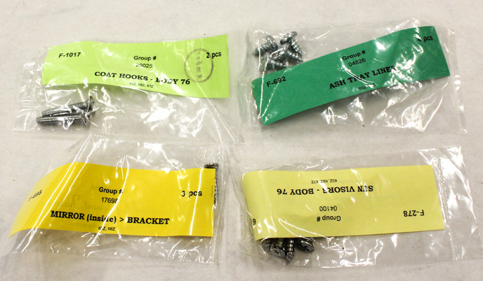 Monteringssats Inredning Mustang 65-66 CV STD