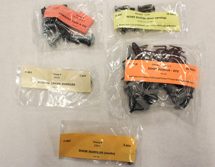 Monteringssats Inredning Mustang 65-66 CV STD