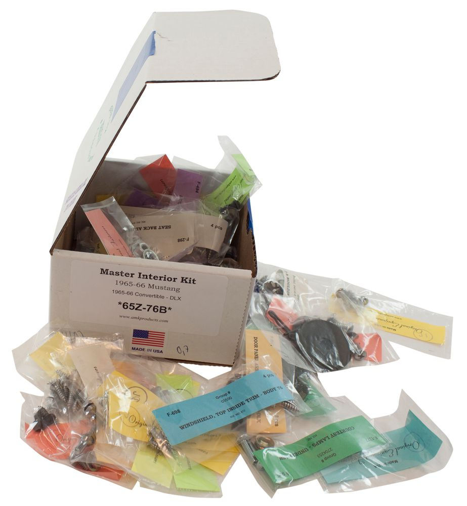 Monteringssats Inredning Mustang 65-66 CV DLX