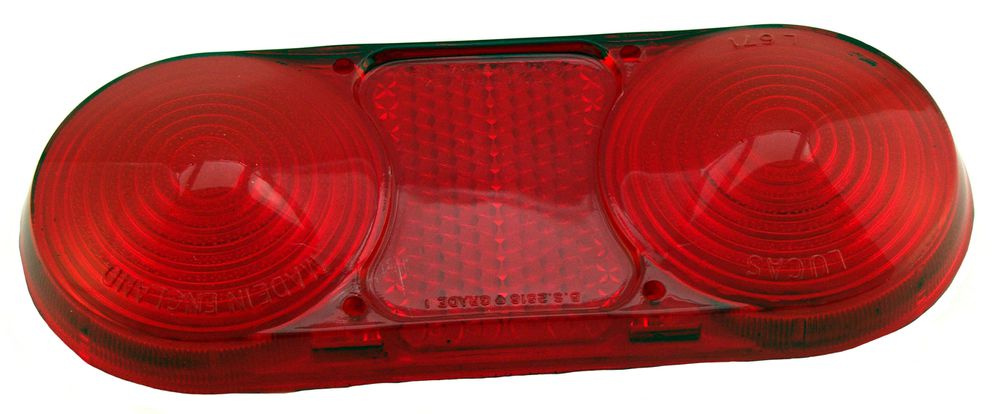 Bakljusglas P1800/S/E  rött