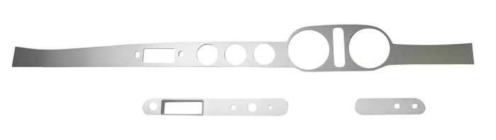 Instrumentpanel aluminium 1800 Hö-styrd