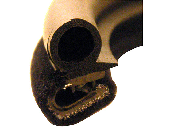 Gummilist Dörrgång P1800 61-68, filt