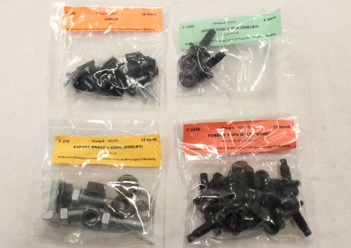 Monteringssats Under Huv 1966 Shelby