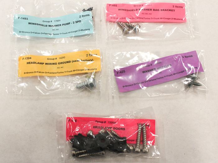 Monteringssats Under Huv 1966 Shelby