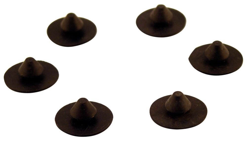 Gummiknapp Torpedfilt PV/P1800 svart (sats)