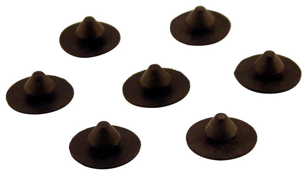 Gummiknapp Torpedfilt Amazon svart