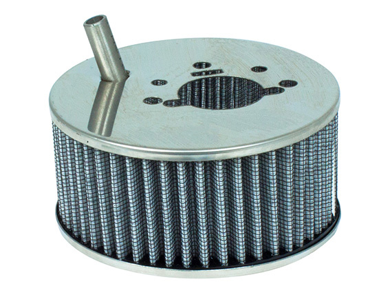 Luftfilter B18/20 Hi-Perf.CD175 (med vent) Rostfri