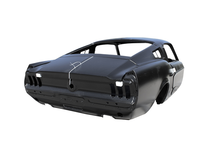 Kaross Mustang 1967 Fastback