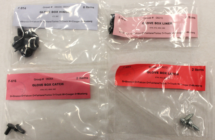 Monteringssats Mustang Inredning 67 FB std