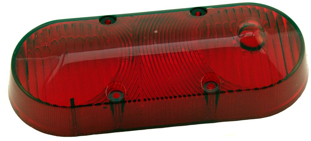 Bakljusglas 1800E 70-72 US Rött