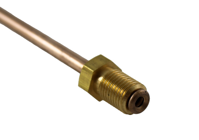 Bromsrör 140 71- Mitt bak Vänster/Höger