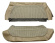 Klädsel Baksäte Amazon 4d 62-63 nougat Klädsel Baksäte Amazon 4d 62-63 nougat