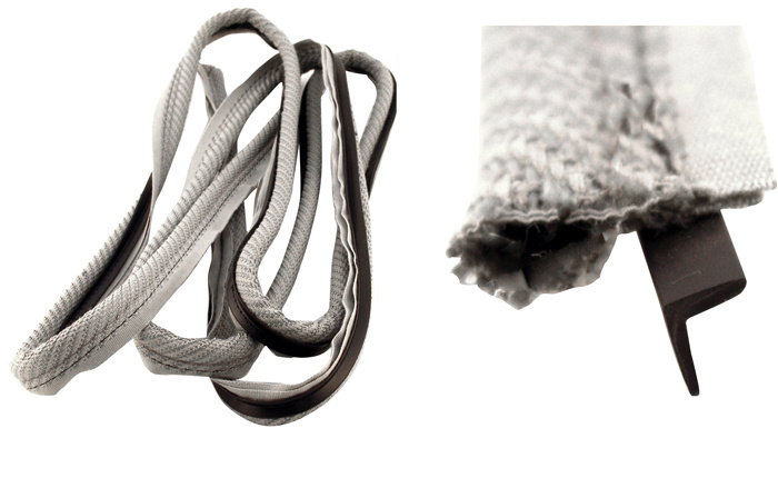 Textillist Amazon 4d grå (dörrgång/kaross)