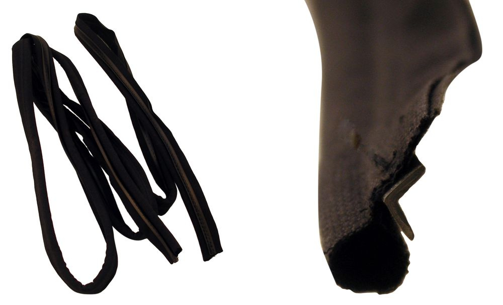 Textillist Amazon combi svart (dörrgång/kaross)