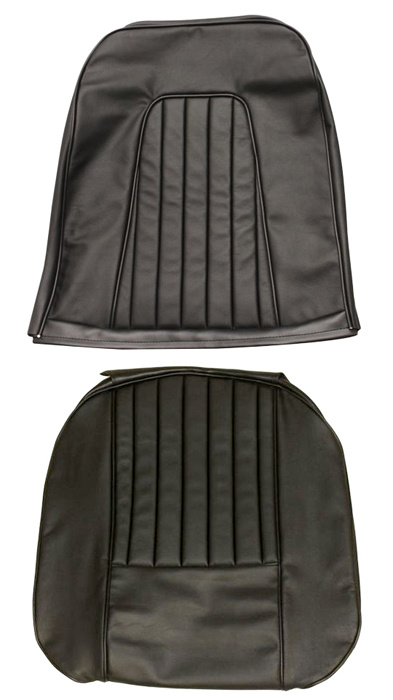 Klädsel Framsäte P1800 1963 svart