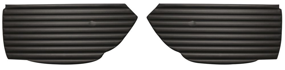 Dörrpaneler P1800 1963 svart övre