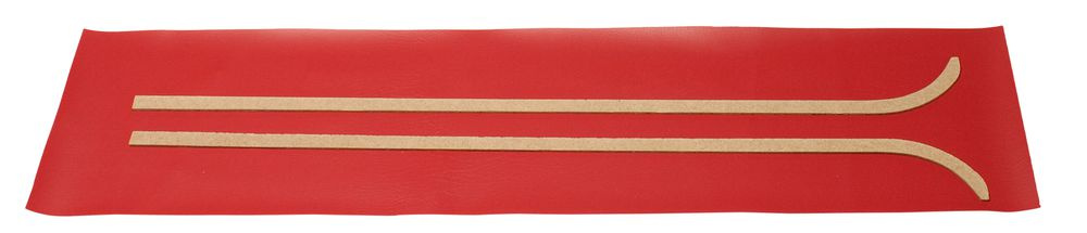 Paneler B-stolpe 544 62-63 röd