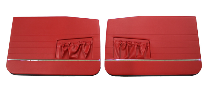 Dörrpaneler Amazon 4d/220 62-63 röd fram