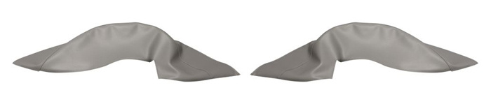 Klädsel Hjulhus 220 62-63 grå