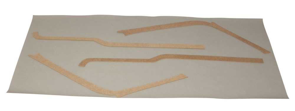 Panelsats B-stolpe/över dörr 210 64-66 grå