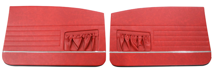 Dörrpaneler Amazon 2d 63-64 röd