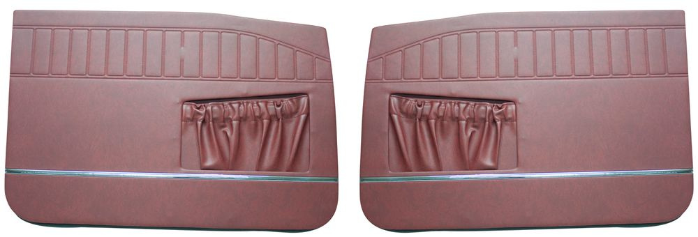 Dörrpaneler Amazon 4d/220 1965 röd fram