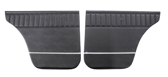 Dörrpaneler Amazon 4d/220 1965 svart bak