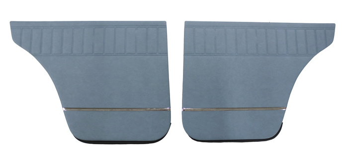 Dörrpaneler Amazon 4d/220 1965 ljusblå bak