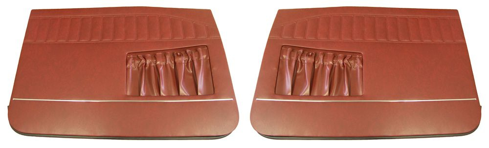 Dörrpaneler Amazon 4d/220 1966 röd fram