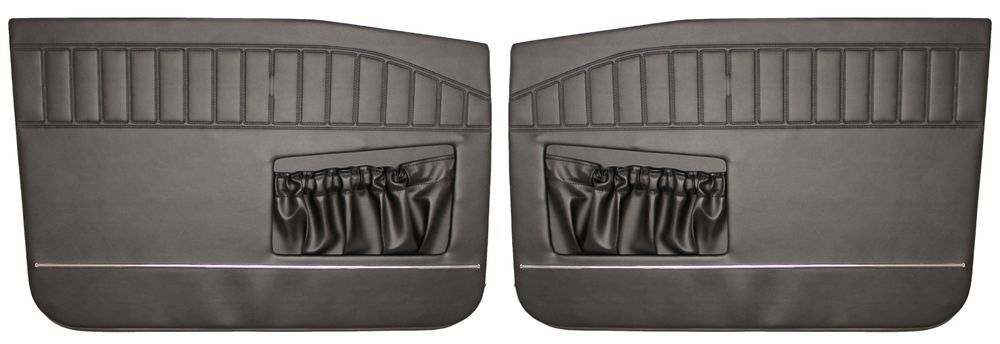 Dörrpaneler Amazon 4d/220 66-68 svart fram