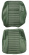 Klädsel Framsäte Amazon 66-67 grön Klädsel Framsäte Amazon 66-67 grön