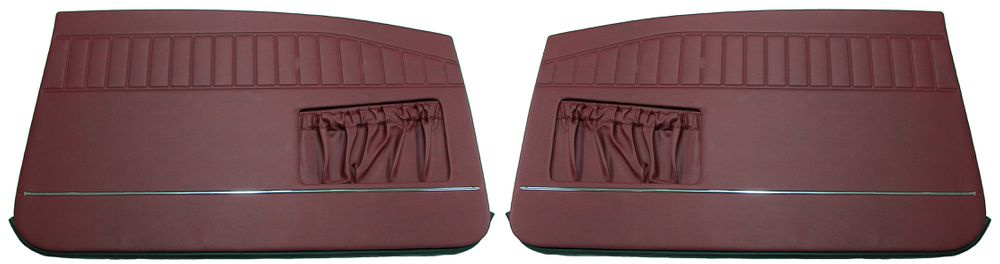 Dörrpaneler Amazon 2d 67-68 röd