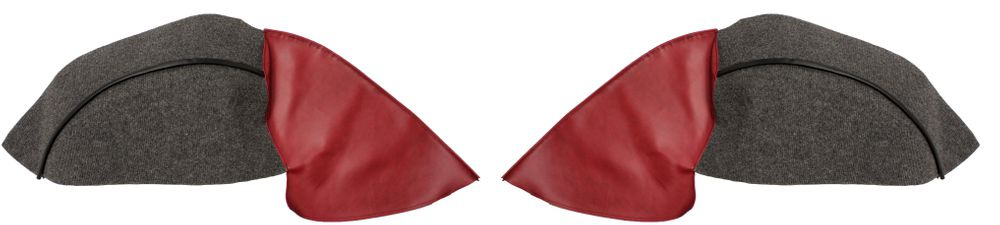 Klädsel Hjulhus 220 67-68 röd