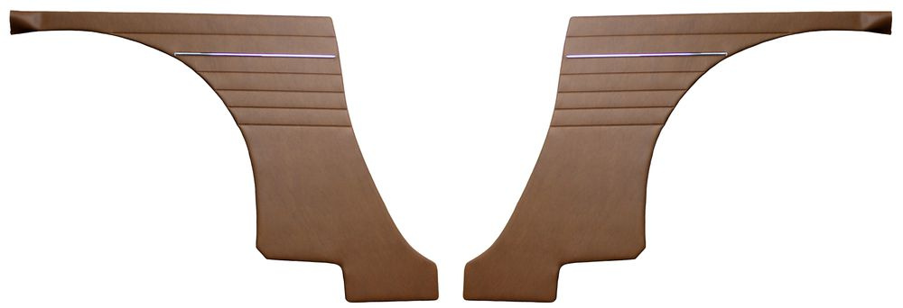 Paneler Bakre sida 1800S 64-69 brun