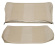 Klädsel Baksäte 220 1969 beige Klädsel Baksäte 220 1969 beige