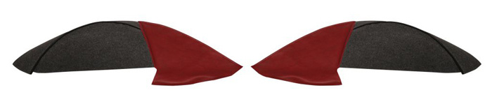 Klädsel Hjulhus 220 1969 röd