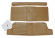 Klädsel Baksäte 1800E 70-71 guldmetallic Klädsel Baksäte 1800E 70-71 guldmetallic