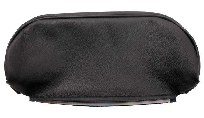 Klädsel Nackstöd 1800S/E/AZ/140 svart läder