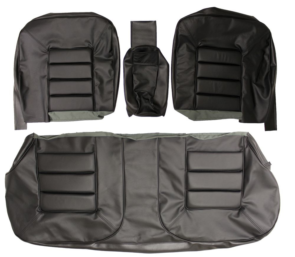 Klädsel Baksäte 140/164 71- svart ch 22323-