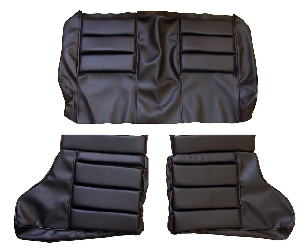 Klädsel Baksäte 1800E/ES 72-73 svart