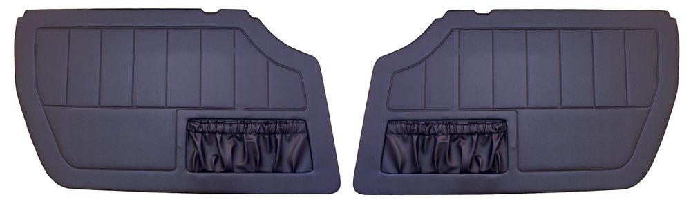 Dörrpaneler 1800E/ES 72-73 svart