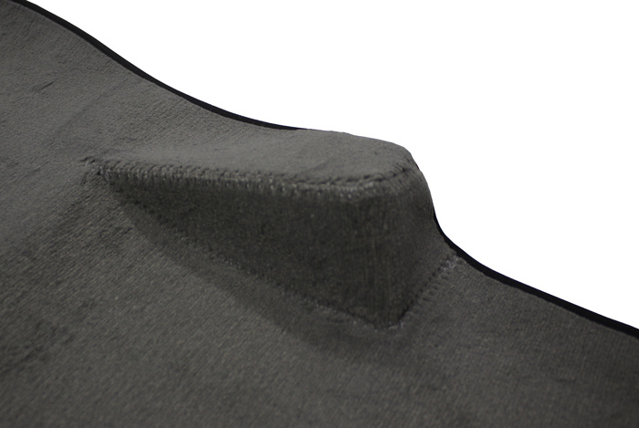 Mattsats 1800E -71 grå textil