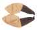 Mattsats 1800ES brun/guld textil Mattsats 1800ES brun/guld textil